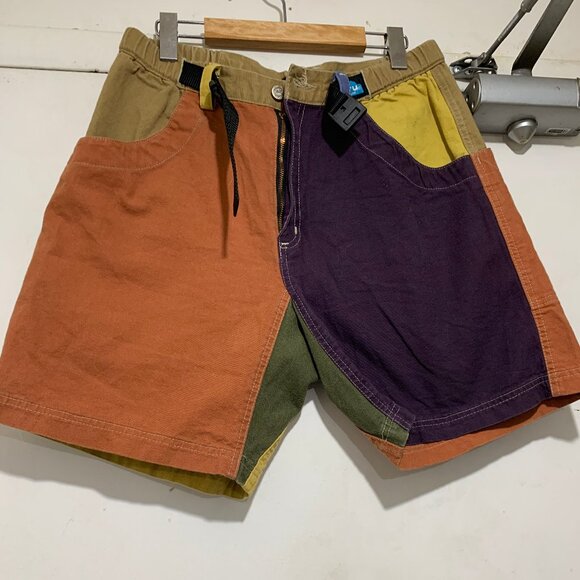KAVA  SUMMER COLORBLOCK SHORTS SIZE M - Picture 2 of 6